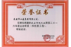 我公司多個工程項目榮獲2016年度“叢臺